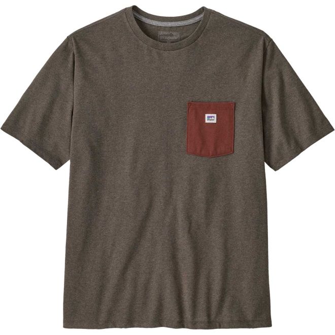 Patagonia M's Shop Sticker Pocket Responsibili-Tee maglietta uomo