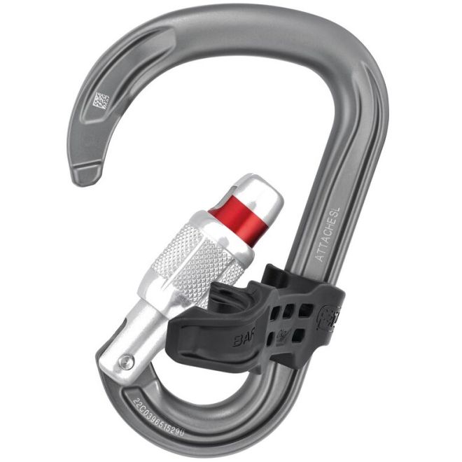 Petzl Attache Bar moschettone a ghiera arrampicata