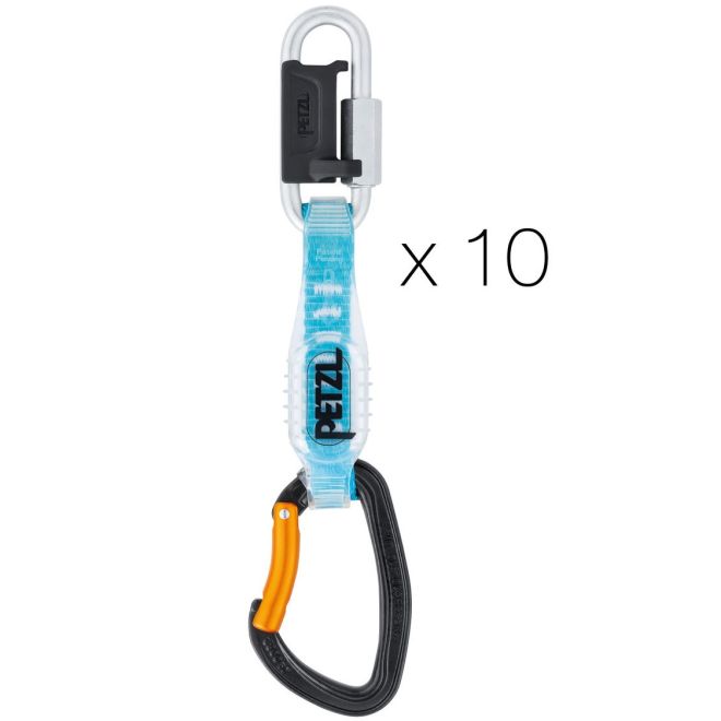 Petzl Djinn Steel Axess 10-pack rinvio rinvii arrampicata