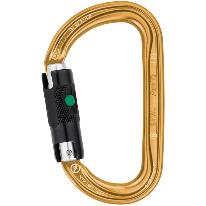 Petzl Am'D Ball Lock moschettone automatico arrampicata
