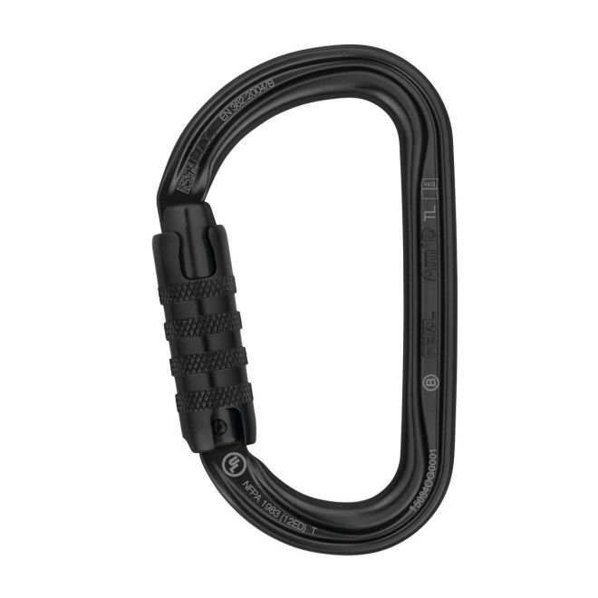 Petzl Am'D Triact Lock moschettone triplo movimento arrampicata