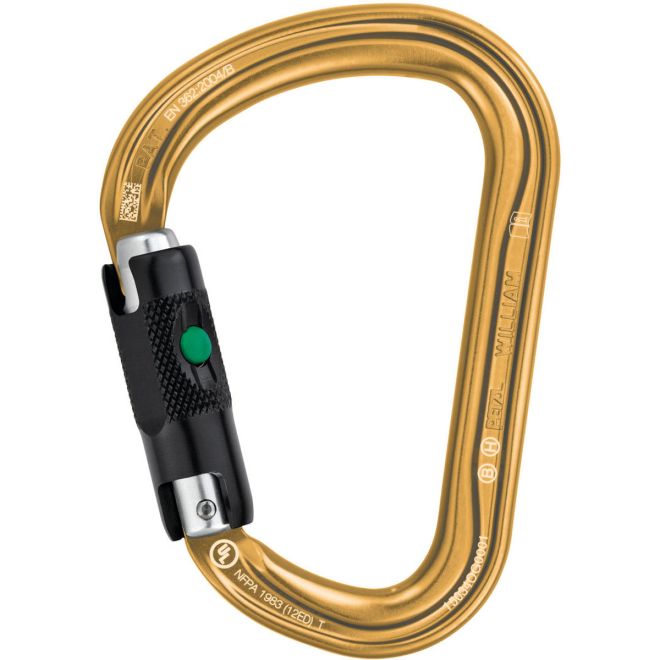 Petzl William Ball Lock moschettone da arrampicata