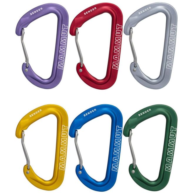 Mammut Sender Wire Rackpack set 6 moschettoni arrampicata