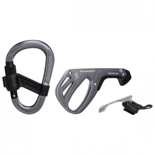 Mammut Smarter Belay Package moschettone e assicuratore arrampicata