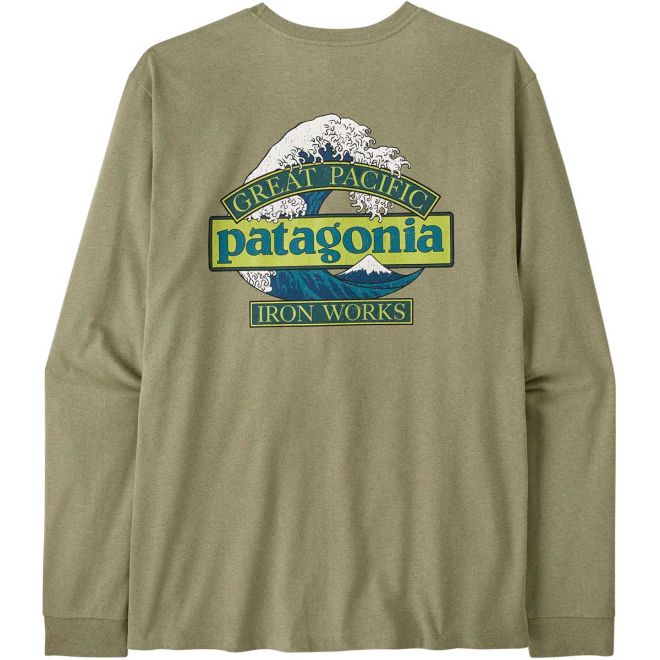 Patagonia M's L/S Great Waves Responsibili-Tee maglia a maniche lunghe uomo