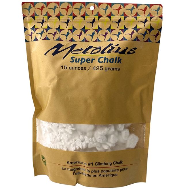 Metolius Super Chalk 425 g magnesite a pezzi