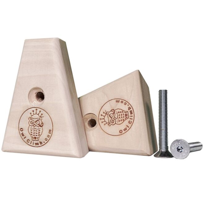 Owl Climb Pinze Double Face coppia di pinze allenamento arrampicata