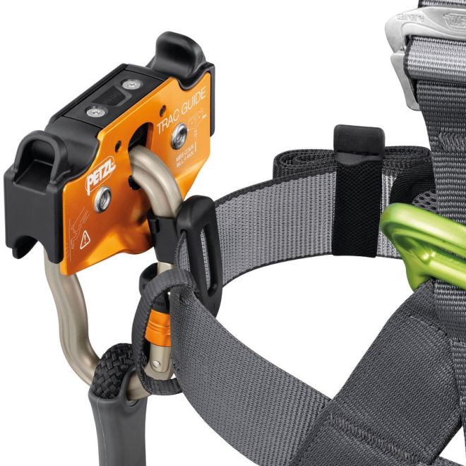 Petzl Trac Guide carrucola doppia arrampicata