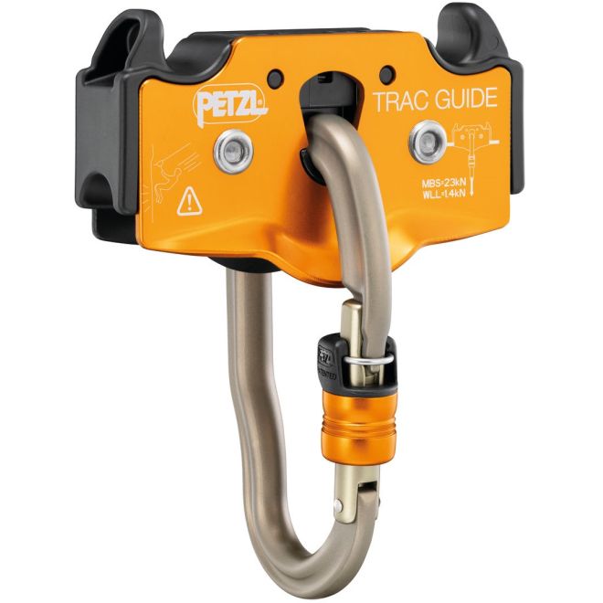 Petzl Trac Guide carrucola doppia arrampicata