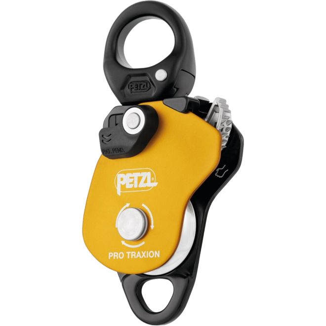 Petzl Pro Traxion carrucola bloccante arrampicata