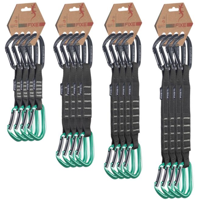 Fixe Pack 4 Puput Wide rinvii arrampicata