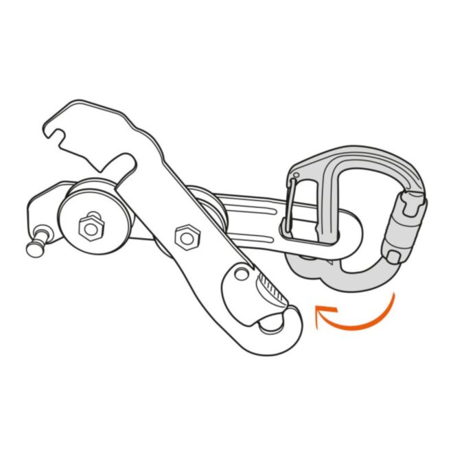Petzl Simple discensore da speleologia