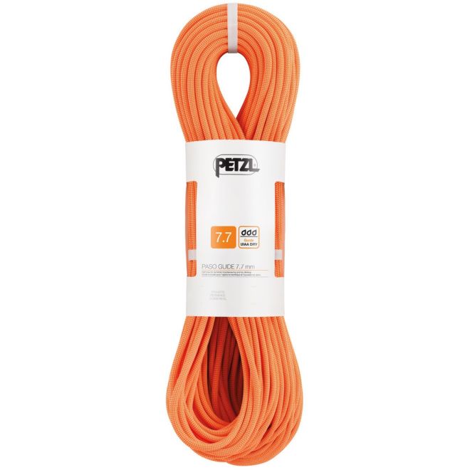 Petzl Paso Guide 7.7 mm mezza corda arrampicata alpinismo