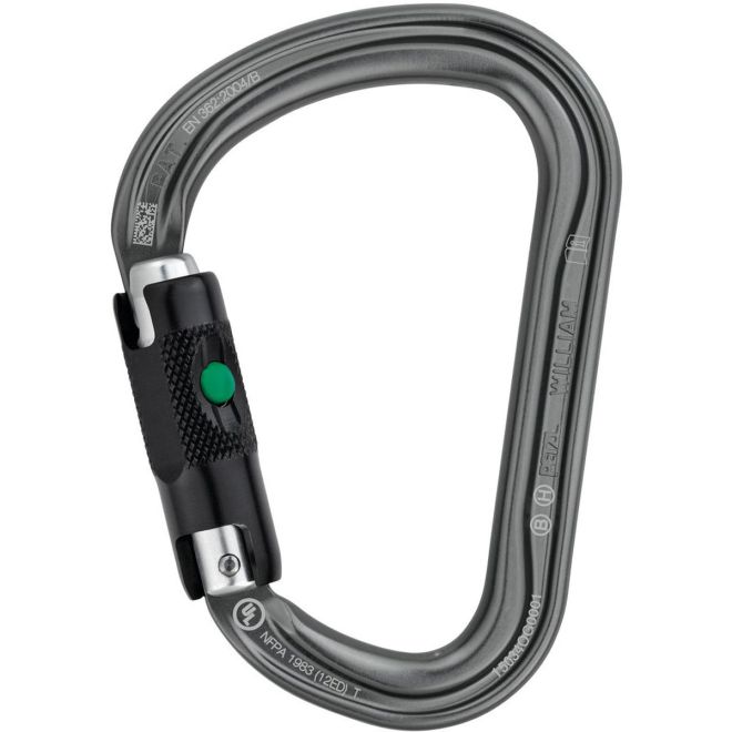 Petzl William Ball Lock moschettone da arrampicata