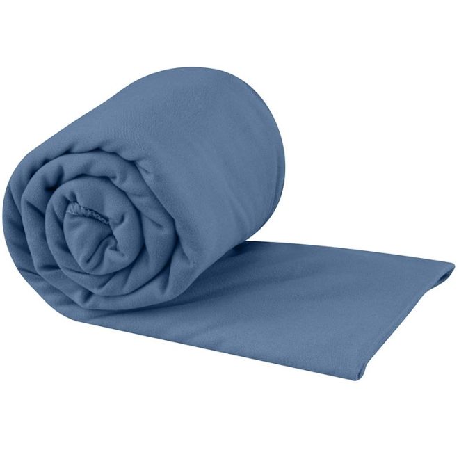 MagnetElite Asciugamano In Microfibra Per Fitness Con Calamita E Cerniera - BIZEPSKARL - Blu - Accessorio Palestra Antiscivolo