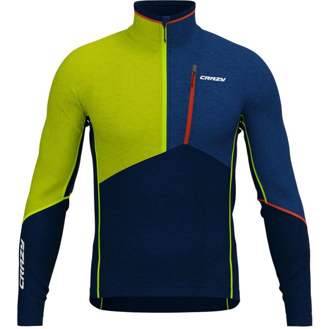Crazy Pull Flame Men's pile polare tecnico
