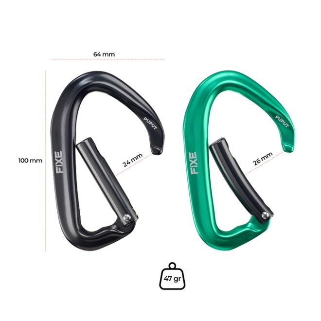 Fixe Puput Quickdraw rinvio arrampicata