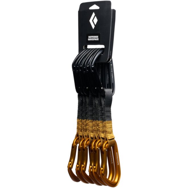 Black Diamond Hotforge Quickpack set rinvii arrampicata