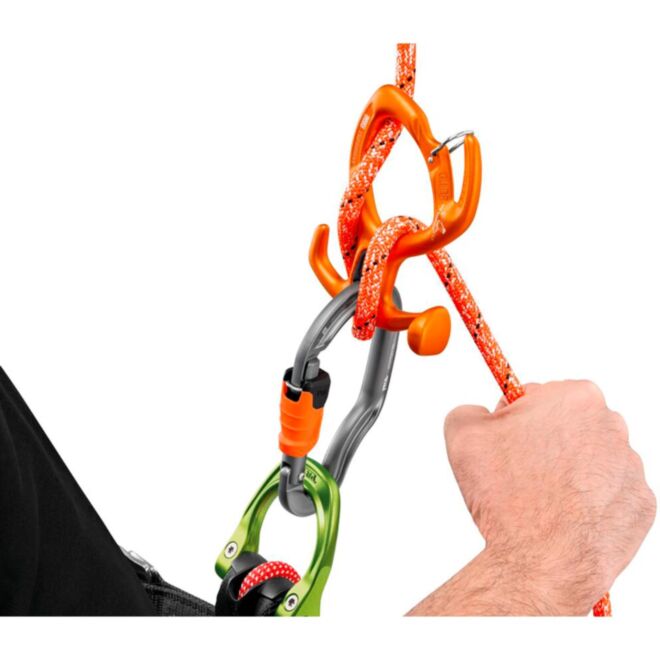 Petzl Push + 9 mm semistatica ultraresistente  torrentismo e speleologia