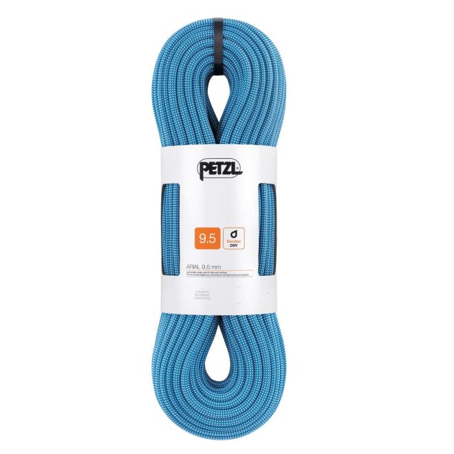 Petzl Arial 9.5 mm corda arrampicata + portacorda