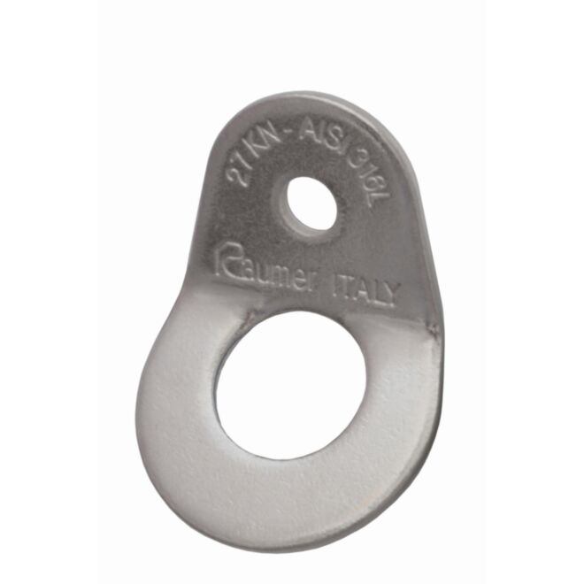 Raumer Placchetta inox Wing Ø8 mm piastrina