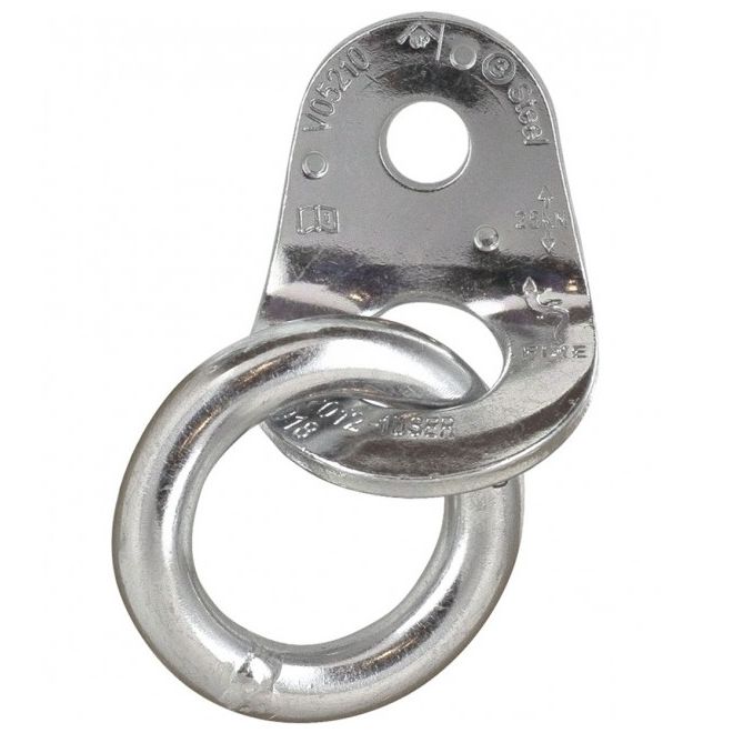 Fixe C-Belay Station Fixe 2 Ecotri M10 placchetta + anello