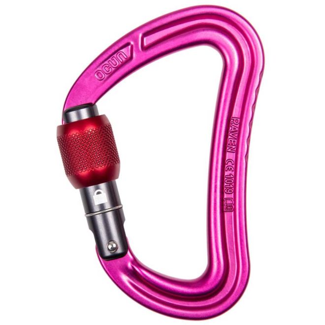 Ocun Raven Screw 3-Pack moschettone a ghiera arrampicata 