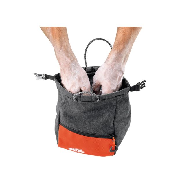 Petzl Sakab portamagnesite boulder