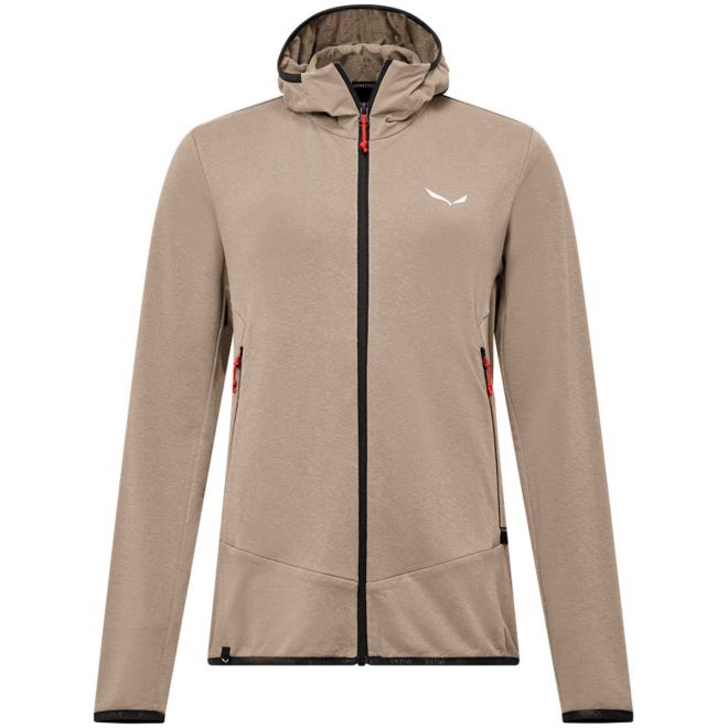 SALEWA Agner Hemp 2 Hooded Jkt W pile tecnico donna