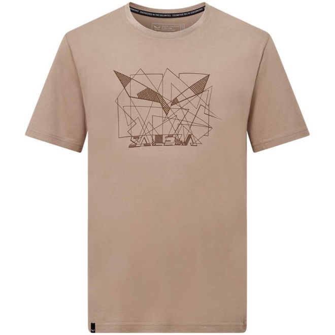 SALEWA Eagle Geometric T-Shirt M maglietta uomo