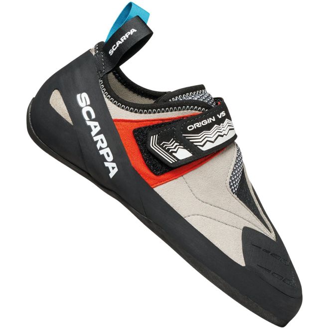 SCARPA Origin VS Light Gray/Red scarpette arrampicata uomo