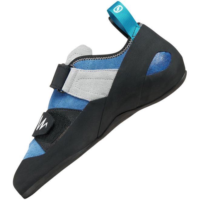 SCARPA Helix V Hyper Blue/Silver scarpette arrampicata uomo