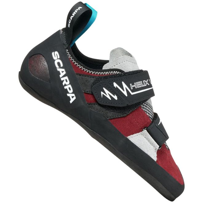 SCARPA Helix V W Crimson Red/Silver scarpette arrampicata donna