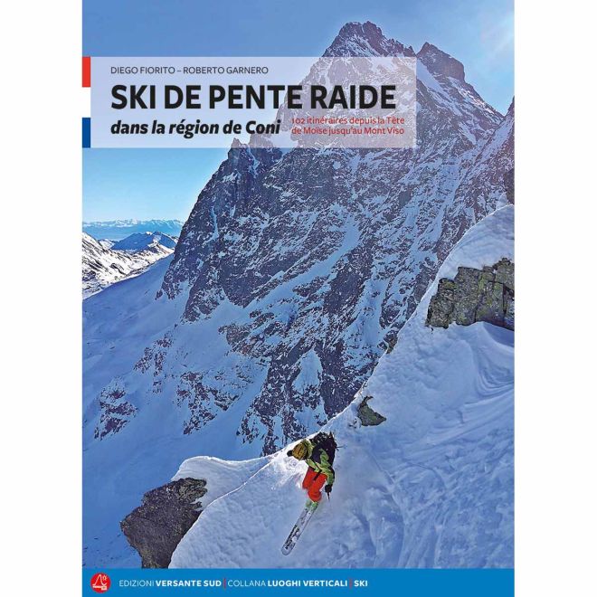 Versante Sud Ski de pente raide dans la région de Coni guida scialpinismo