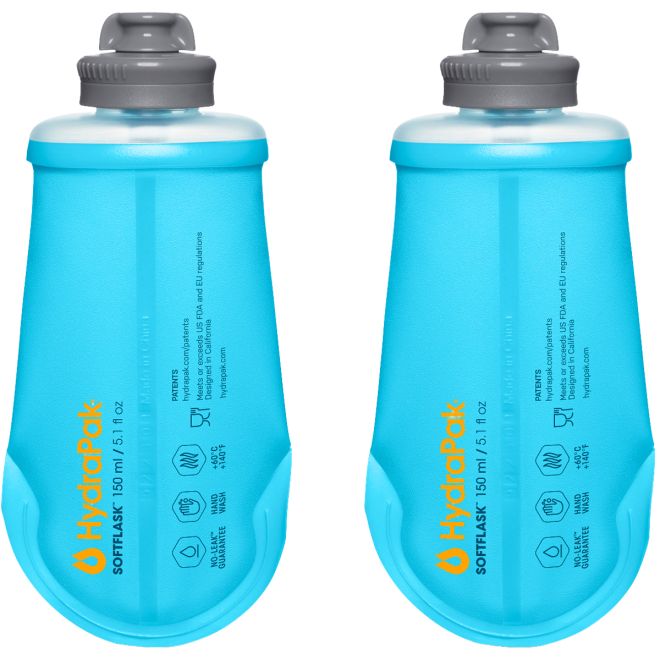 HydraPak SoftFlask 150 ml 2-Pack borracce morbide riutilizzabili