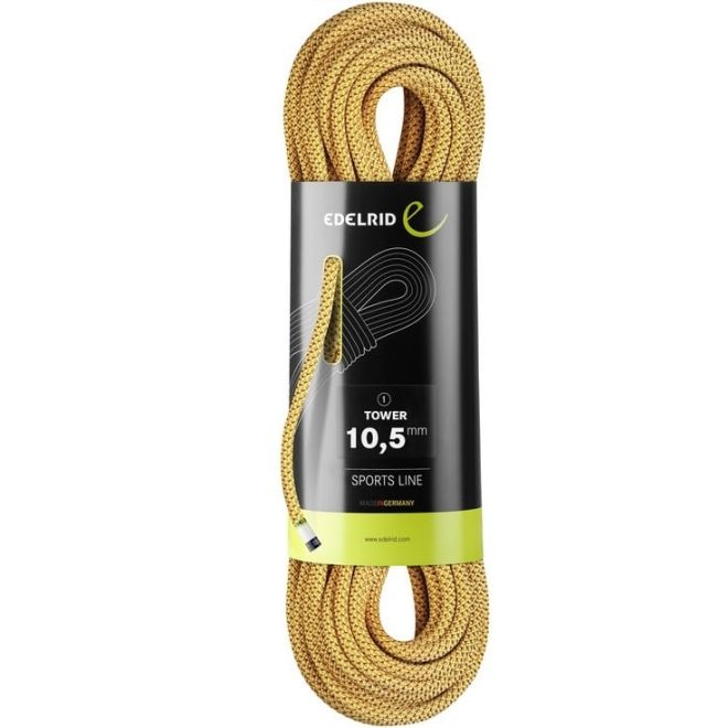 Edelrid Tower 10.5 mm corda arrampicata palestra