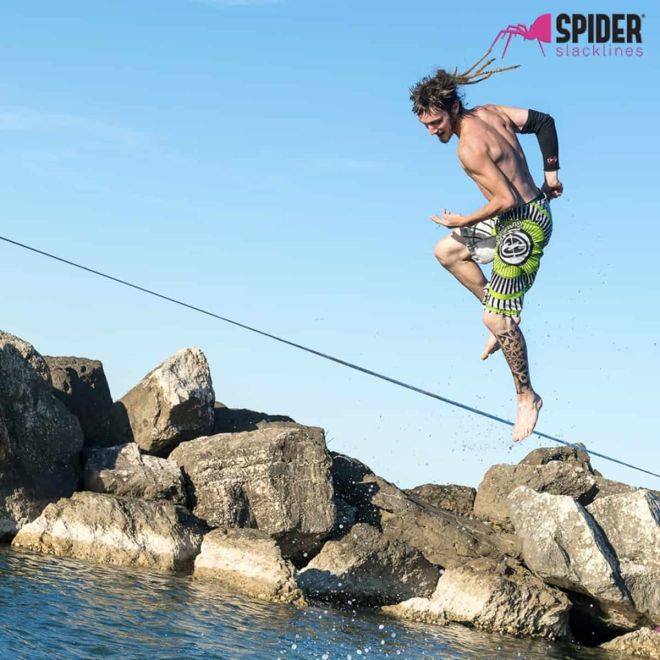Spider Slacklines Trick Line 25 slackline