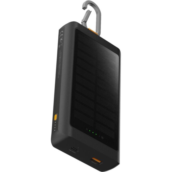Xtorm Power Bank Solar Panel And Flashlight Go2 15W - 10000 mAh caricabatterie portatile