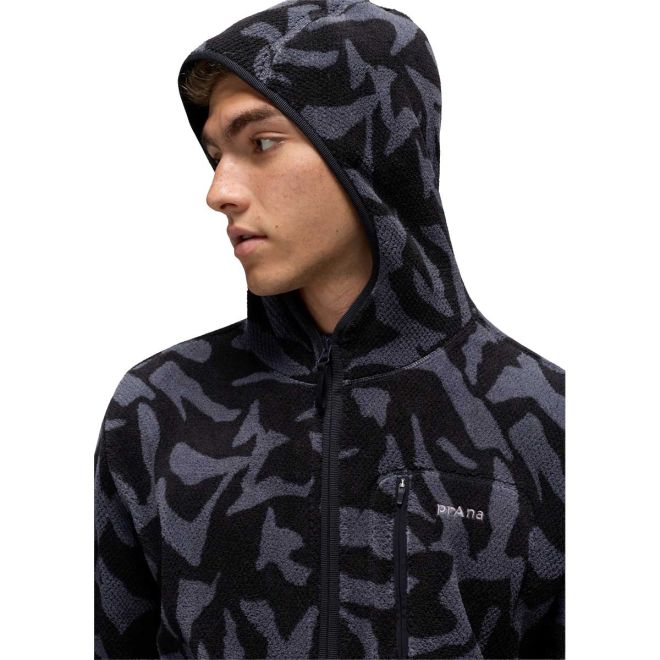 Prana Tuff Fluff Full Zip Hoodie felpa da uomo