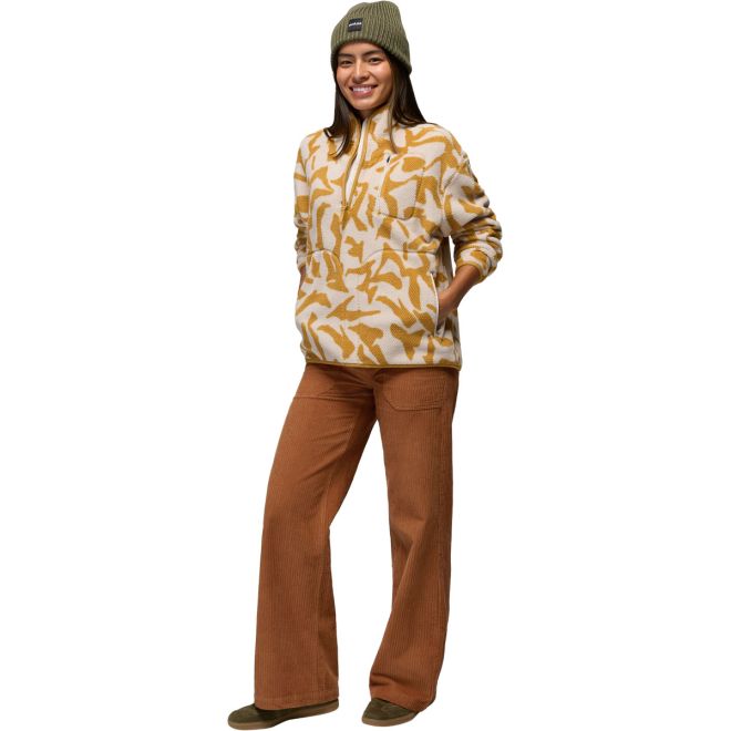 Prana Tuff Fluff Half Zip Women's pile donna