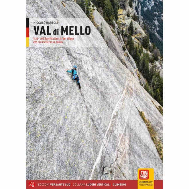 Versante Sud Val di Mello Deutsch climbing guide