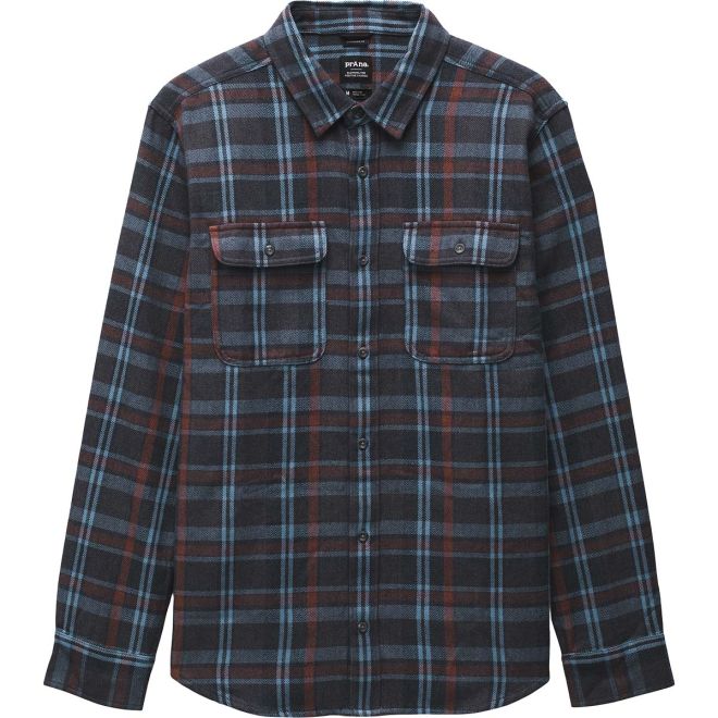 Prana Westbrook Flannel Shirt Men camicia uomo