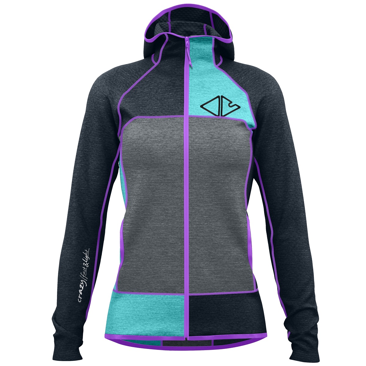 Felpa Con Mezza Cerniera CRZ Yoga: Funnel Neck, Foderata In Pile, Comoda E Trendy, Per Sport E Tempo Libero!
